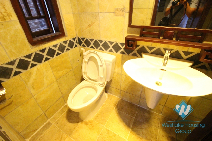 A unique villa with a luscious garden and swimming pool for rent in Tay Ho